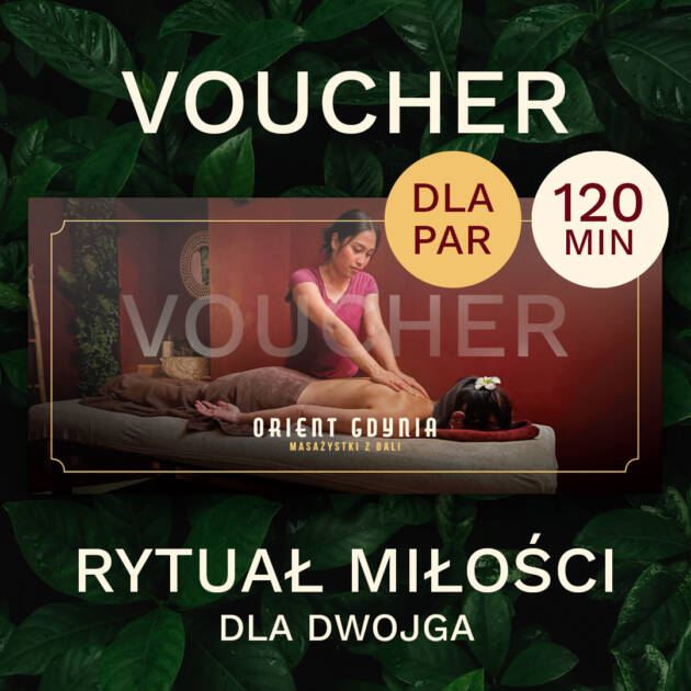 Voucher Rytuał Miłości dla dwojga 120 min